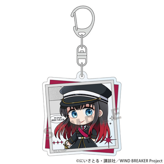 Wind Breaker Acrylic key chain (Tsubakino Yu/military coordination)
