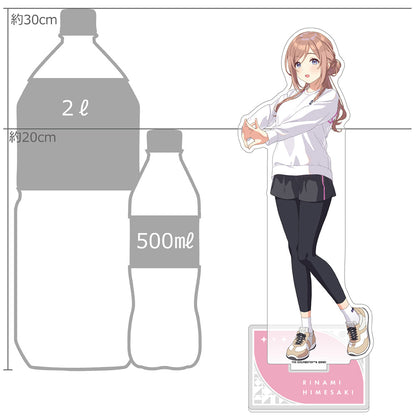 学園アイドルマスター 特大アクリルスタンド （姫崎莉波／トレーニング服）