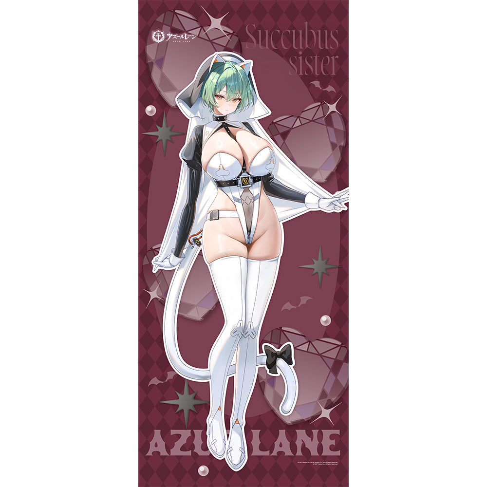 Azur Lane Newly drawn oversized tapestry (Admiral Nakhimov/Succubus Sister) This is an oversized tapestry of "Admiral Nakhimov/Succubus Sister" from