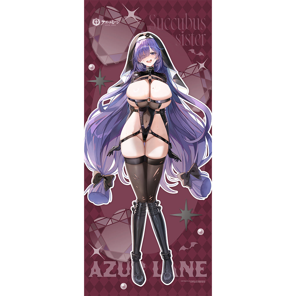 Azur Lane Newly drawn oversized tapestry (Mogador/Succubus Sister) This is an oversized tapestry of ``Mogador/Succubus Sister'' from