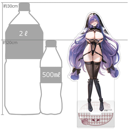 碧藍航線 新繪製的超大壓克力支架（Mogador/Succubus Sister） 這是來自