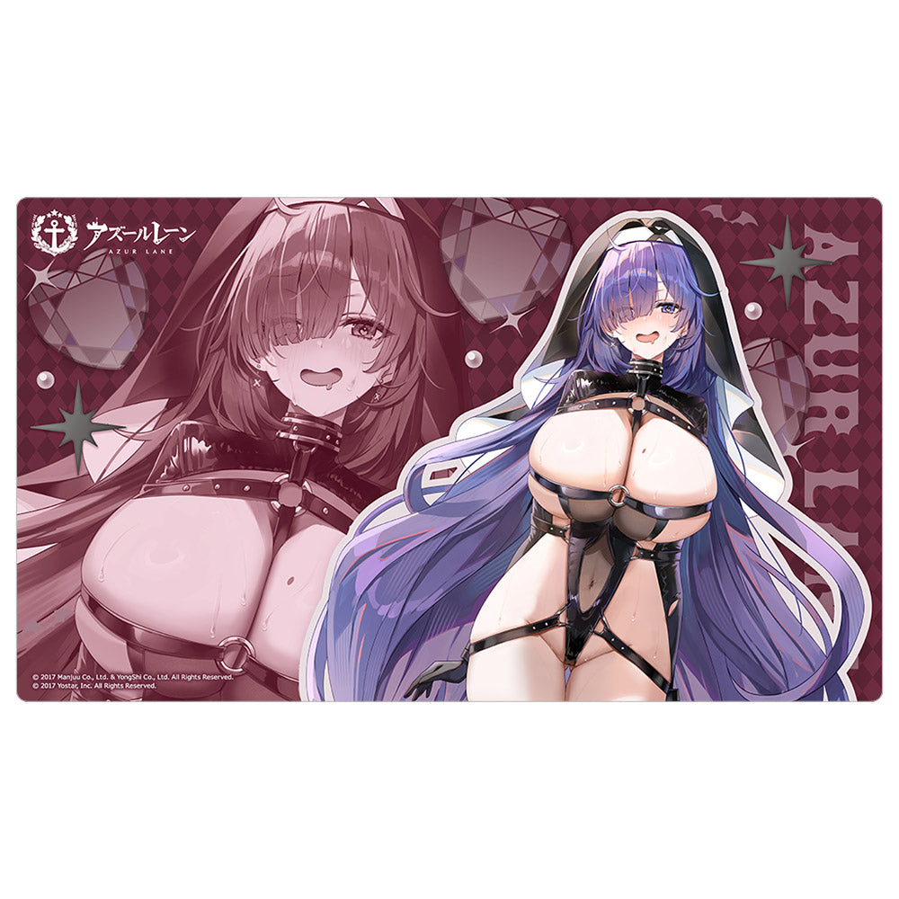 碧藍航線 新繪製的橡膠墊（Mogador/Succubus Sister） 這是來自