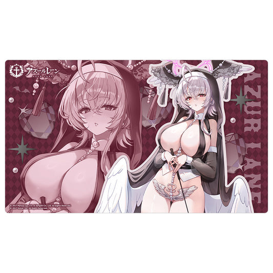 벽람항로 신작 고무 매트 (펄 / 서큐버스 시스터)
