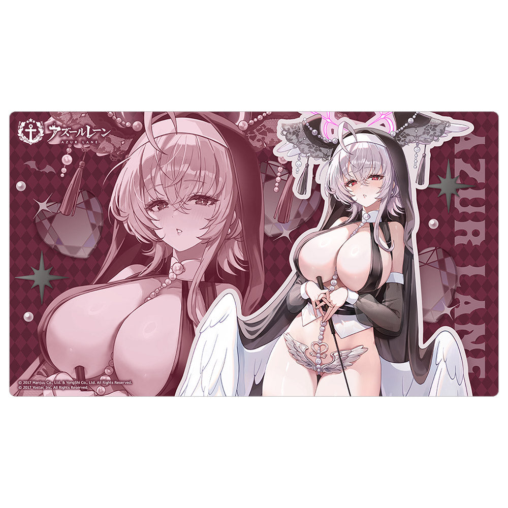 벽람항로 신작 고무 매트 (펄 / 서큐버스 시스터)
