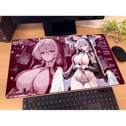 벽람항로 신작 고무 매트 (펄 / 서큐버스 시스터)