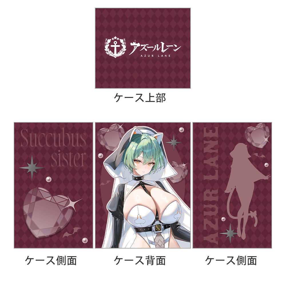 Azur Lane Newly illustrated deck case (Admiral Nakhimov/Succubus Sister) This is a deck case for ``Admiral Nakhimov/Succubus Sister'' from ``