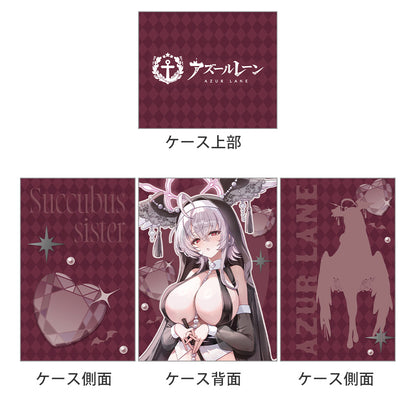 Azur Lane Newly illustrated deck case (Pearl/Succubus Sister) ``Pearl/Succubus Sister'' deck case from ``''.