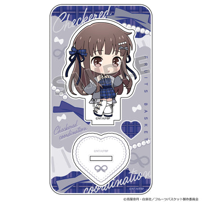 Fruits Basket Acrylic stand (Toru Honda/Check coordination)