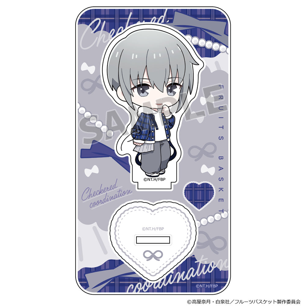 フルーツバスケット アクリルスタンド （草摩由希／チェックコーデ）