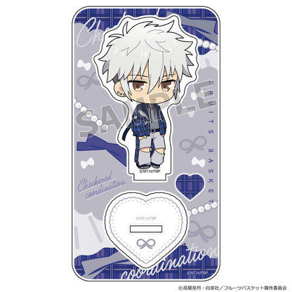 Fruits Basket Acrylic stand (Yuharu Soma/Check coordination)