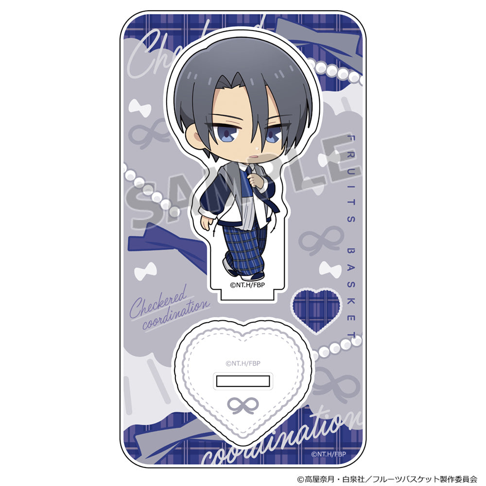 Fruits Basket Acrylic stand (Hatori Soma/Check coordination)