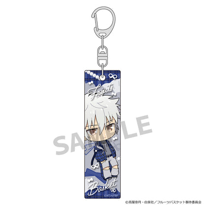 Fruits Basket Stick key chain (Shushun Soma/Check coordination)