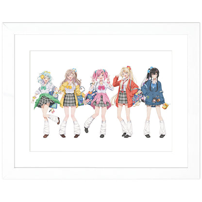 There's No Freaking Way I'll be Your Lover! Unless... Newly drawn character fine graph (Heisei gal ver.) A4