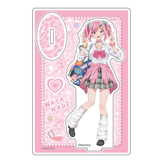 わたしが恋人になれるわけないじゃん、ムリムリ!（※ムリじゃなかった!?） 描き下ろしアクリルスタンド （甘織れな子／平成ギャルver.）