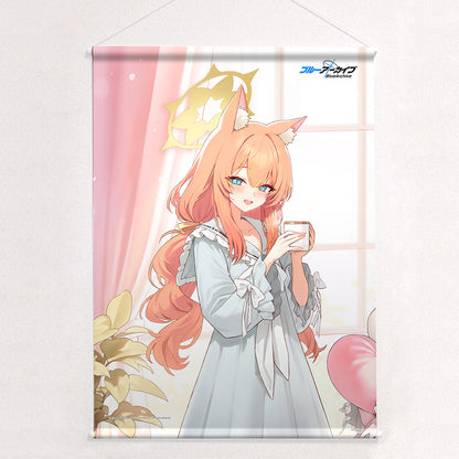蔚藍檔案 原創繪製B2掛布 （Marie／居家服）雙面絨