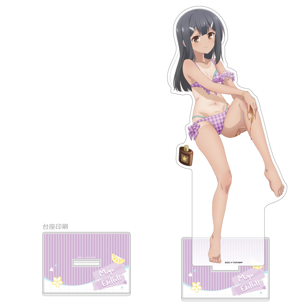 劇場版「Fate/kaleid liner プリズマ☆イリヤ Licht 名前の無い少女」 描き下ろし特大アクリルスタンド （美遊／日焼け）