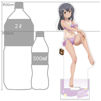 劇場版「Fate/kaleid liner プリズマ☆イリヤ Licht 名前の無い少女」 描き下ろし特大アクリルスタンド （美遊／日焼け）