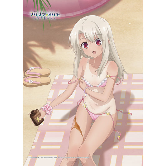 劇場版「Fate/kaleid liner プリズマ☆イリヤ Licht 名前の無い少女」 描き下ろしB2タペストリー （イリヤ／日焼け）Wスエード