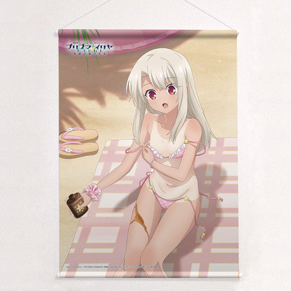 劇場版「Fate/kaleid liner プリズマ☆イリヤ Licht 名前の無い少女」 描き下ろしB2タペストリー （イリヤ／日焼け）Wスエード