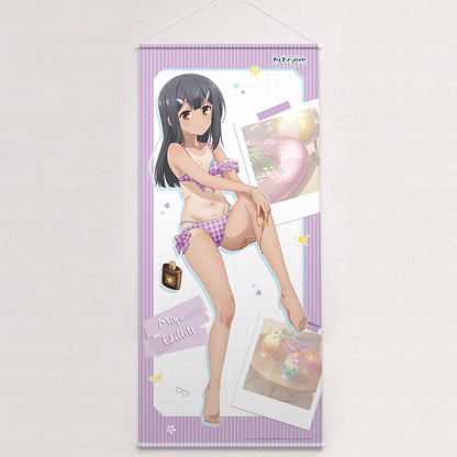 Movie version “Fate/kaleid liner Prisma Illya Licht "Girl with No Name" Newly drawn oversized tapestry (Miyu/tan)