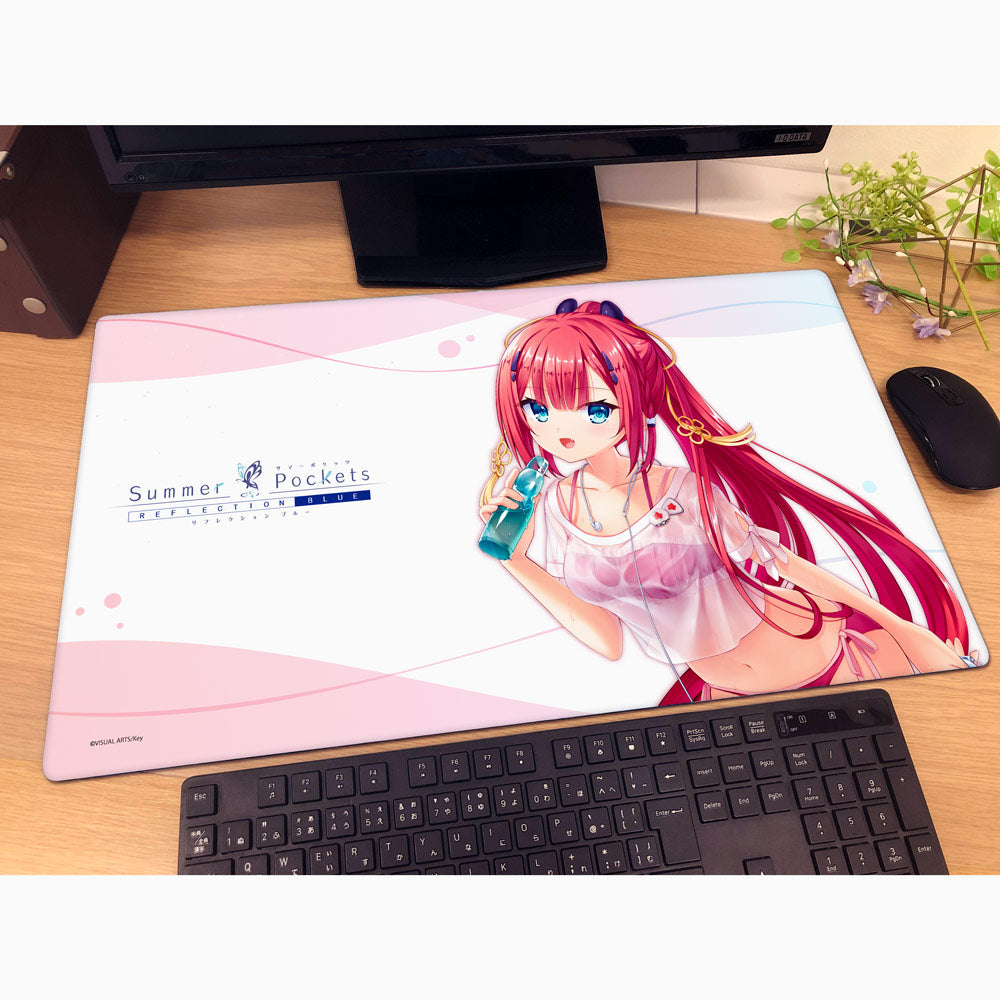 Summer Pockets REFLECTION BLUE Rubber Mat (Shiki Kamiyama/Summer Festival 2024)