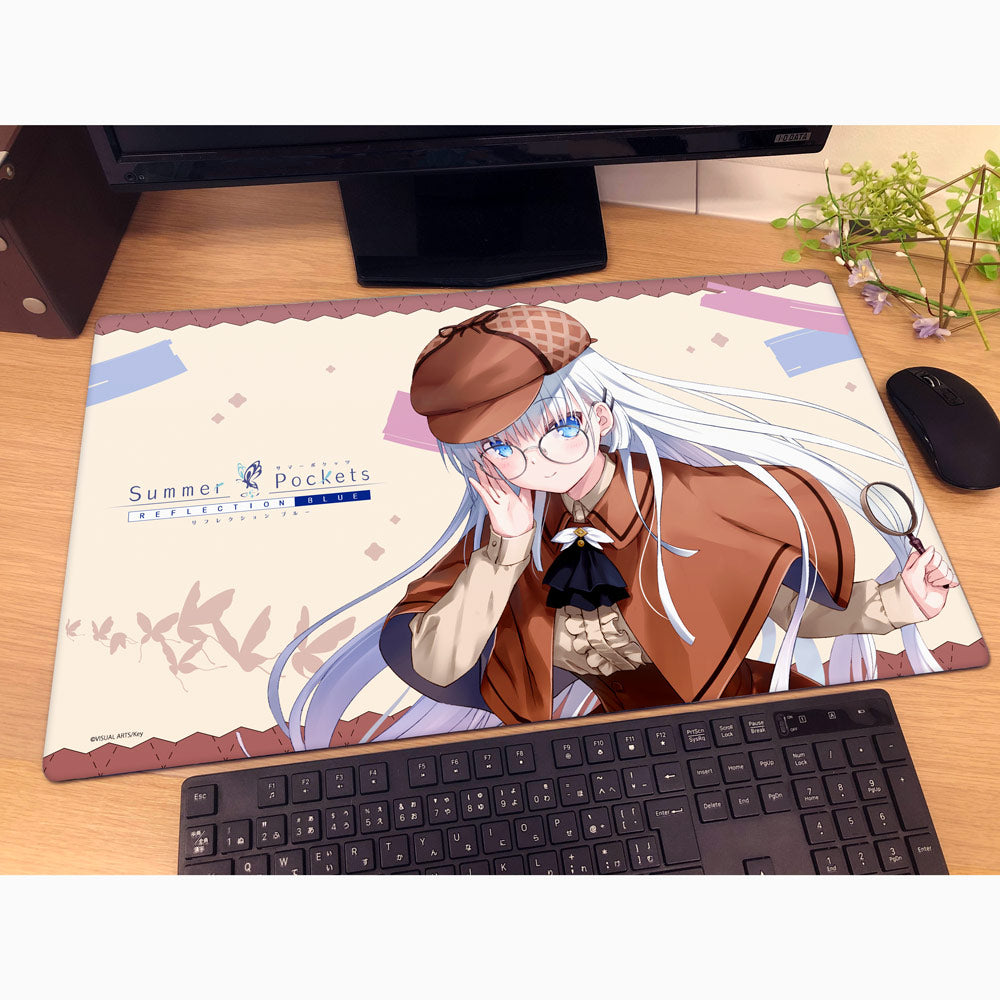 Summer Pockets REFLECTION BLUE Rubber Mat (Shiroha Naruse/Detective)