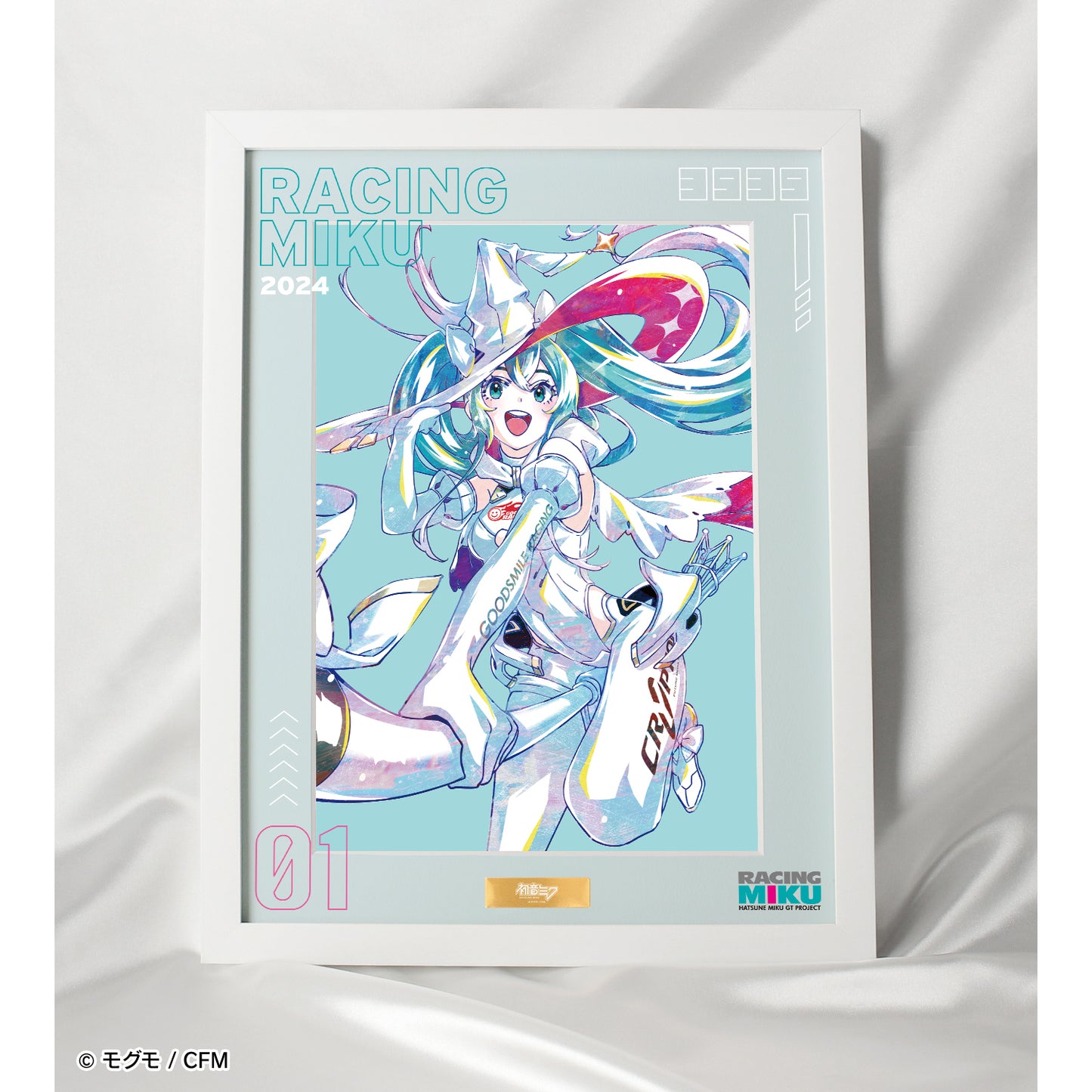 初音ミク GTプロジェクトレーシングミク 2024 Ver. Ani-Art キャラファイングラフオーバーレイ