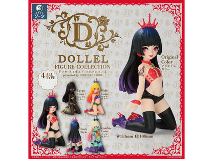 DOLLEL FIGURE COLLECTION2 4 件套盒装。