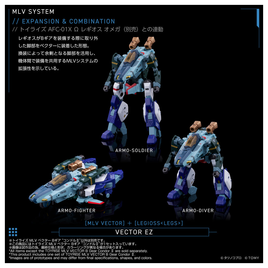TOYRISE 機甲創世記 ANOTHER GENESIS MLV Vector B Gear “Condor II”