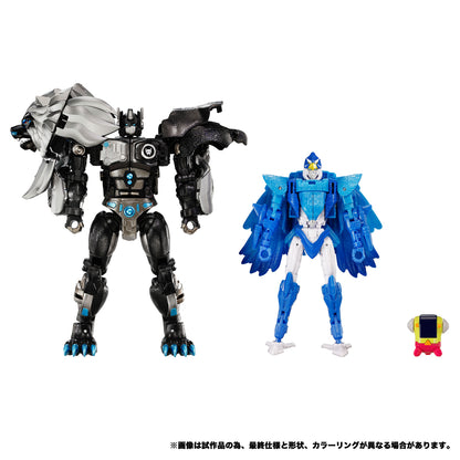 Transformers New Legends NL-09 Dark Amber Leo Prime & Blue Bolt