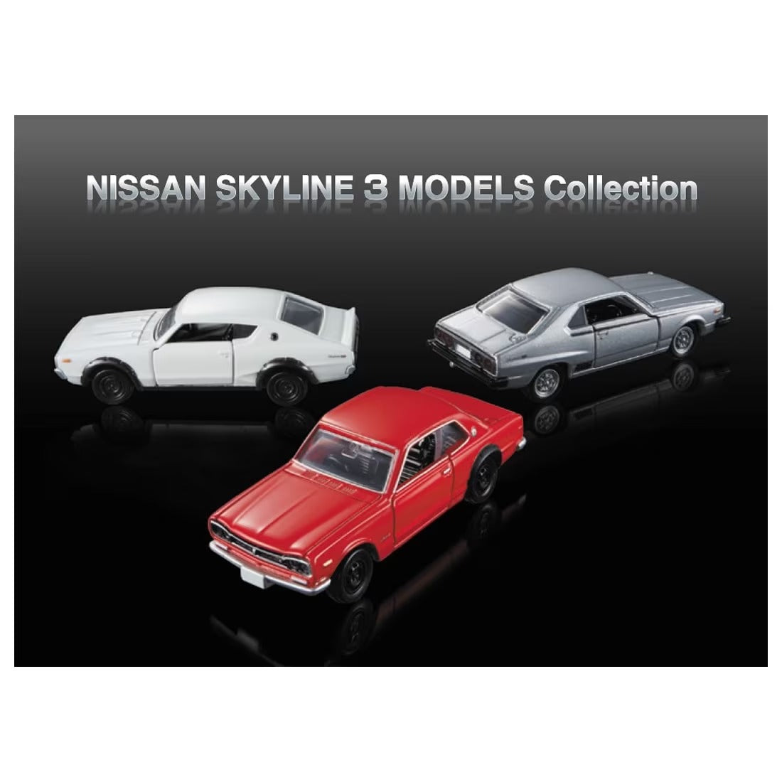 Set 3 Modellini Tomica Premium Nissan Skyline GT-R – Scala 1:64, Collezione 2024 - Foto 3