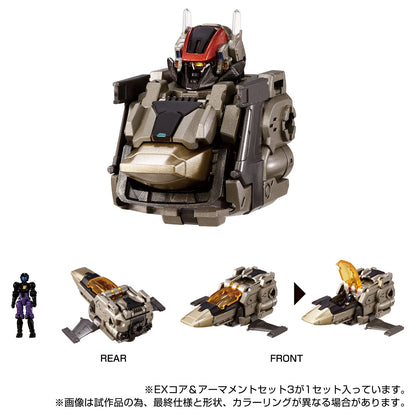 Diaclone EX Core & Armament Set 3