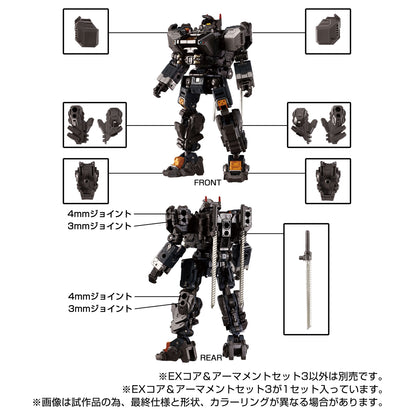 Diaclone EX Core & Armament Set 3