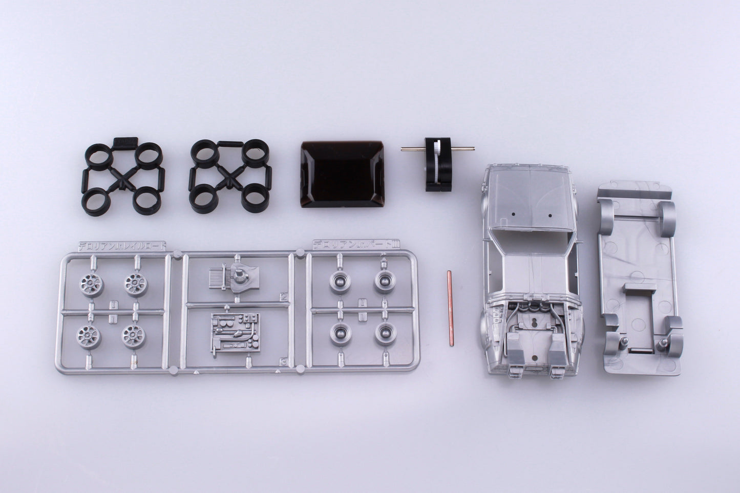 ムービーメカ バック・トゥ・ザ・フューチャー 1/43 プルバック デロリアン PartⅢ＆レイルロード