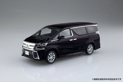 the☆Snap Kit Toyota Vellfire (Burning Black Crystal Shine Glass Flake)