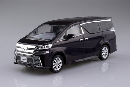 the☆Snap Kit Toyota Vellfire (Burning Black Crystal Shine Glass Flake)