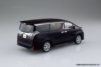 the☆Snap Kit Toyota Vellfire (Burning Black Crystal Shine Glass Flake)