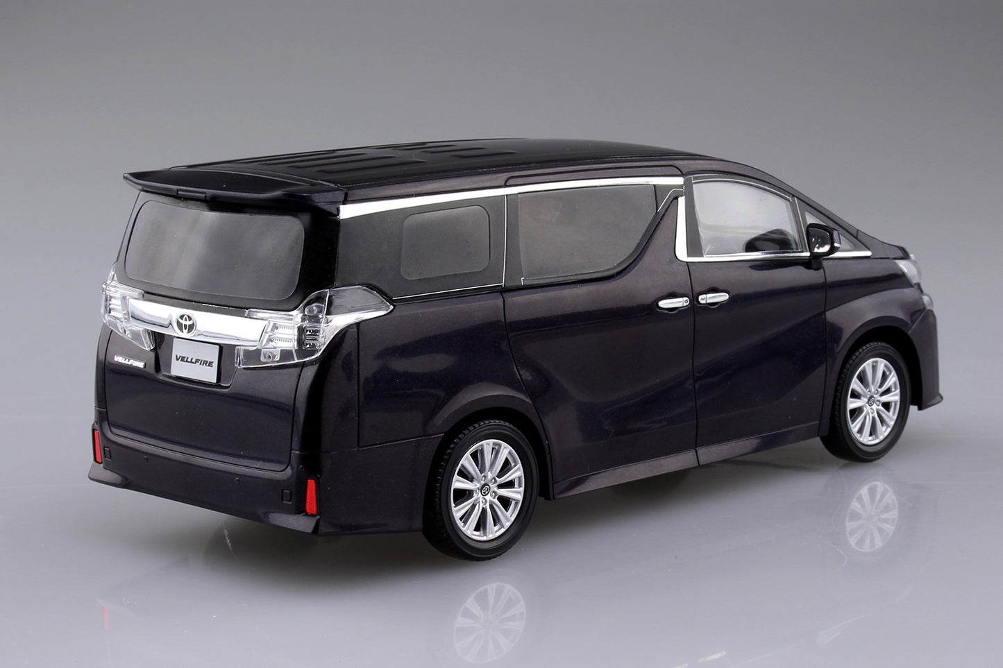 the☆Snap Kit Toyota Vellfire (Burning Black Crystal Shine Glass Flake)