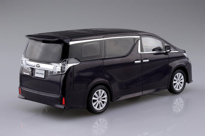 the☆Snap Kit Toyota Vellfire (Burning Black Crystal Shine Glass Flake)