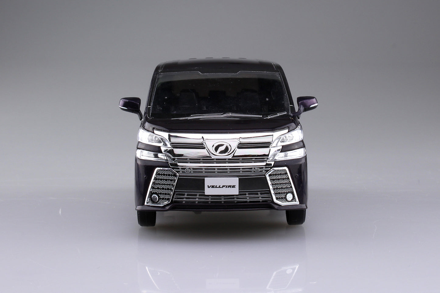 the☆Snap Kit Toyota Vellfire (Burning Black Crystal Shine Glass Flake)