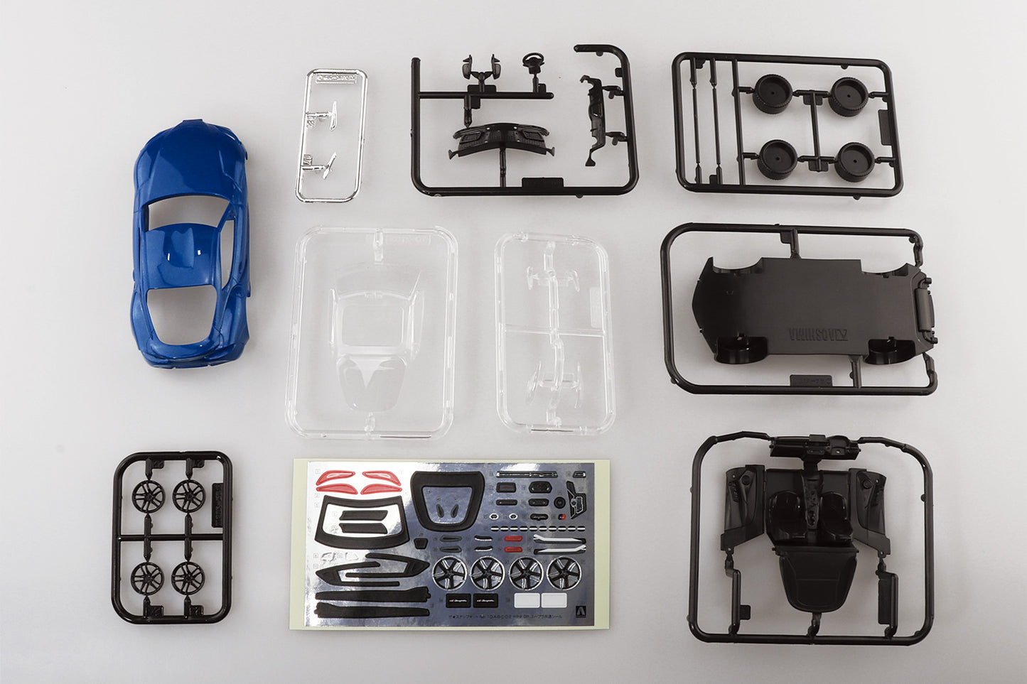 the☆Snap Kit TOYOTA GR Supra (Deep Blue Metallic)