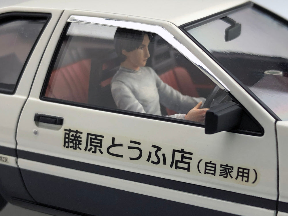 1/24 Initial D 藤原拓海 AE86 Torino（带驾驶员模型 – viviON BLUE