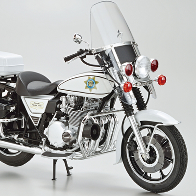 the☆Motorcycle 1/12 Kawasaki KZ1000C Police 1000 '81 – viviON BLUE the☆Motorcycle 1/12 Kawasaki KZ1000C Police 1000 '81 – viviON BLUE