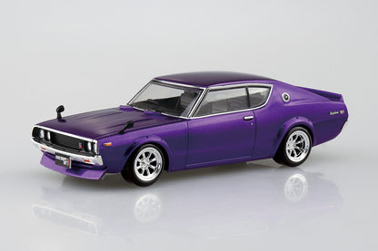 Rakuraku Plastic Snap Kit Nissan C110 Skyline GT-R Custom (Metallic Purple) [Reproduction].