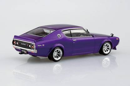 Rakuraku Plastic Snap Kit Nissan C110 Skyline GT-R Custom (Metallic Purple) [Reproduction].