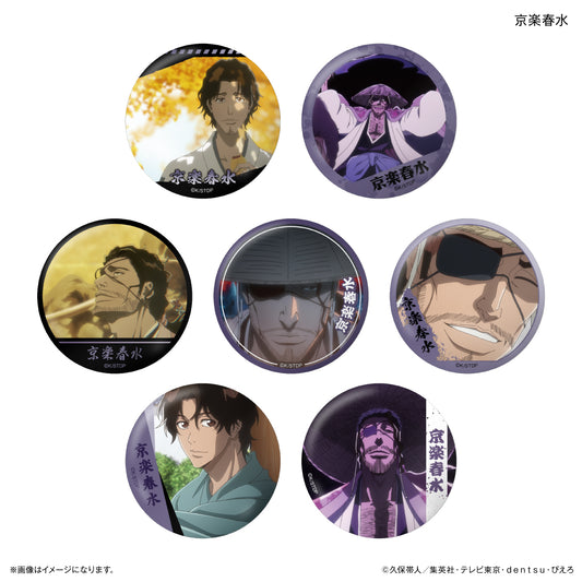 [Single item/BOX]Bleach Millennium Blood War Edition Only Can Kyoraku Shunsui Trading Can Badge [7 types in total]