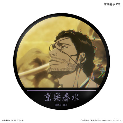 [Single item/BOX]Bleach Millennium Blood War Edition Only Can Kyoraku Shunsui Trading Can Badge [7 types in total]