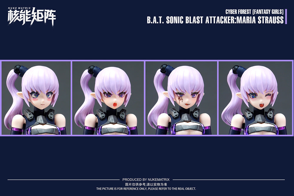 B.A.T. SONIC BLAST ATTACKER: MARIA STRAUSS [Limited First Edition].