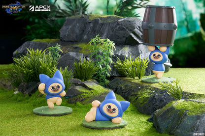 Monster Hunter Rise Airou "Cat" Blind Box Figure, Box of 6