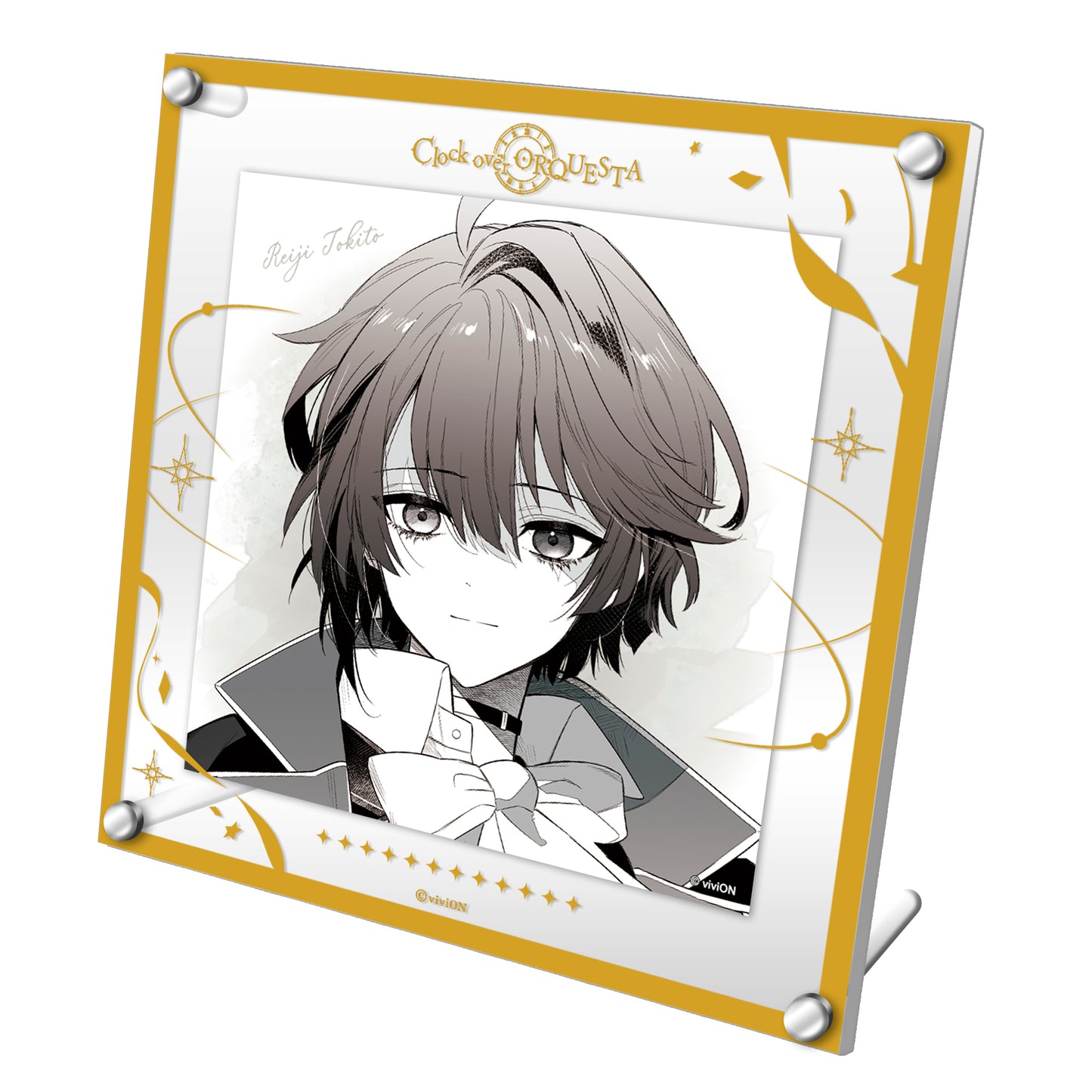 CD + paid bonus set] Second season BATTLE Vol.2 "p - Piano -" + Tokito Reiji acrylic jacket frame & another jacket set [croquesta].